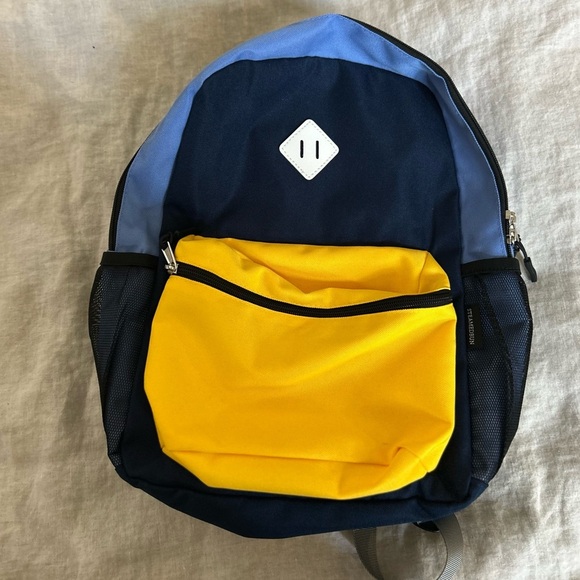 Vibrant Kids Backpack with Yellow and Blue Accents - Picture 13 of 15